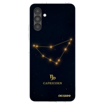 Picasee silikónový prehľadný obal pre Samsung Galaxy A04s A047F - CAPRICORN