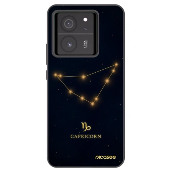 Picasee silikónový čierny obal pre Xiaomi 13T - CAPRICORN