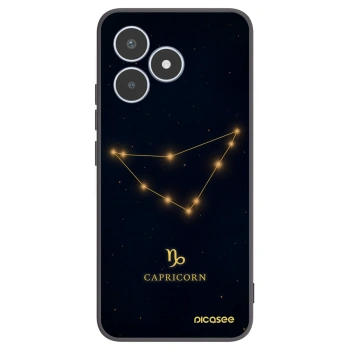 Picasee silikónový čierny obal pre Realme C53 - CAPRICORN