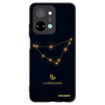 Picasee silikónový čierny obal pre Honor X7a - CAPRICORN