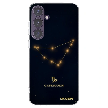 Picasee silikónový prehľadný obal pre Samsung Galaxy S24+ S926B 5G - CAPRICORN
