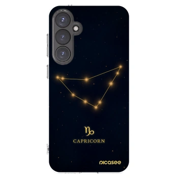 Picasee silikónový prehľadný obal pre Samsung Galaxy S23 FE S711B - CAPRICORN