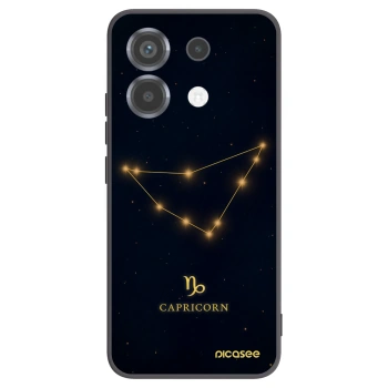 Picasee silikónový čierny obal pre Xiaomi Poco X6 - CAPRICORN
