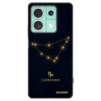 Picasee silikónový čierny obal pre Xiaomi Redmi Note 13 5G - CAPRICORN