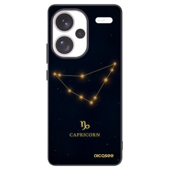 Picasee silikónový čierny obal pre Xiaomi Redmi Note 13 Pro+ 5G - CAPRICORN