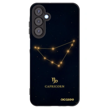 Picasee silikónový čierny obal pre Samsung Galaxy A25 A256B 5G - CAPRICORN