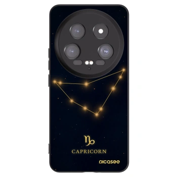 Picasee silikónový čierny obal pre Xiaomi 14 Ultra - CAPRICORN