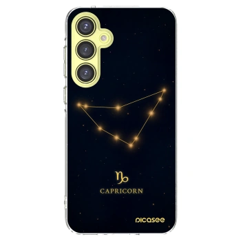 Picasee silikónový prehľadný obal pre Samsung Galaxy A35 5G A356B - CAPRICORN