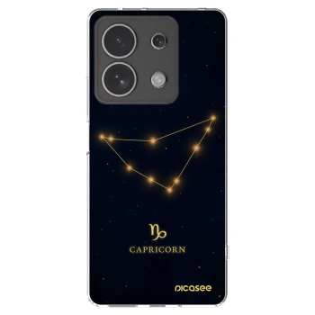 Picasee silikónový prehľadný obal pre Xiaomi Redmi Note 13 4G - CAPRICORN