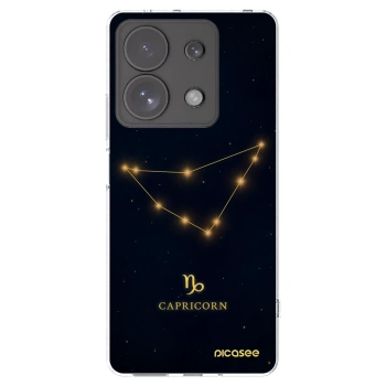 Picasee silikónový prehľadný obal pre Xiaomi Redmi Note 13 Pro 4G - CAPRICORN