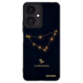 Picasee silikónový čierny obal pre Xiaomi Redmi 13C 5G - CAPRICORN