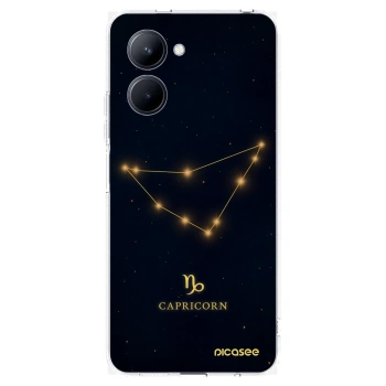 Picasee silikónový prehľadný obal pre Realme C33 (2023) - CAPRICORN