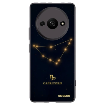 Picasee silikónový čierny obal pre Xiaomi Redmi A3 - CAPRICORN