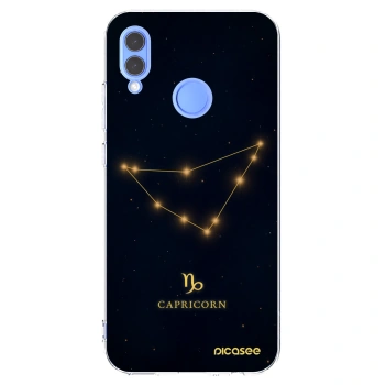 Picasee silikónový prehľadný obal pre Huawei P Smart 2019 - CAPRICORN