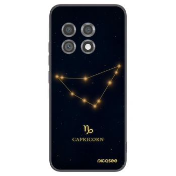 Picasee silikónový čierny obal pre OnePlus 11 5G - CAPRICORN