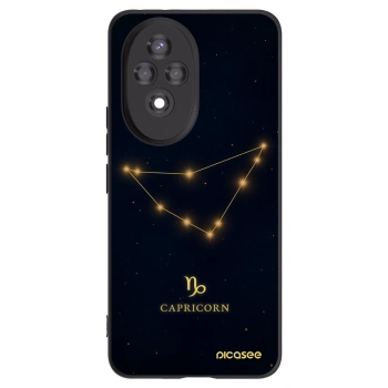 Picasee silikónový čierny obal pre Honor 200 Pro 5G - CAPRICORN