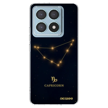 Picasee silikónový prehľadný obal pre Xiaomi 14T Pro - CAPRICORN