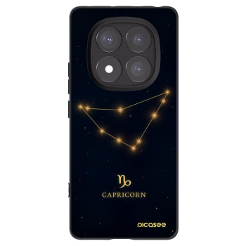 Picasee silikónový čierny obal pre Xiaomi Redmi Note 14 Pro+ 5G - CAPRICORN