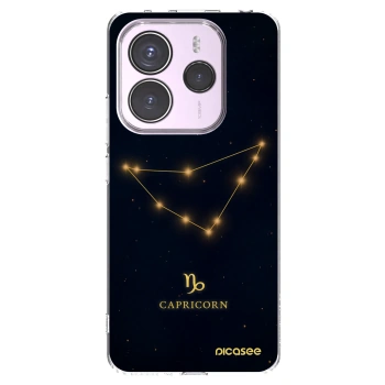 Picasee silikónový prehľadný obal pre Xiaomi Redmi Note 14 5G - CAPRICORN