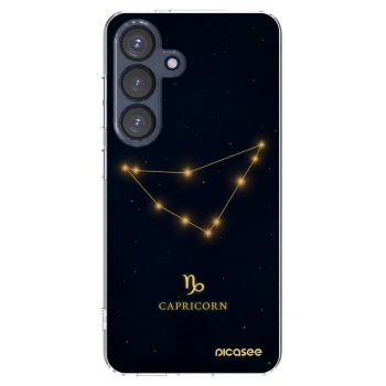 Picasee silikónový prehľadný obal pre Samsung Galaxy S25 5G - CAPRICORN