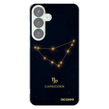 Picasee silikónový prehľadný obal pre Samsung Galaxy S25+ 5G - CAPRICORN
