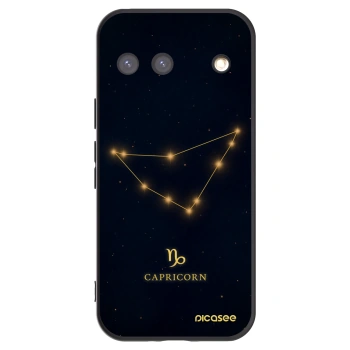 Picasee silikónový čierny obal pre Google Pixel 9 - CAPRICORN