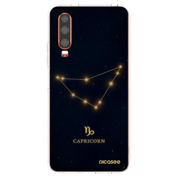 Picasee silikónový prehľadný obal pre Huawei P30 - CAPRICORN