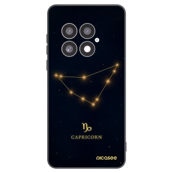 Picasee silikónový čierny obal pre OnePlus 13 5G - CAPRICORN