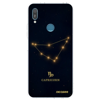 Picasee silikónový prehľadný obal pre Huawei Y6 2019 - CAPRICORN