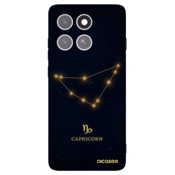 Picasee silikónový čierny obal pre Motorola Edge 60 Pro - CAPRICORN