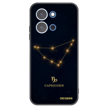 Picasee silikónový čierny obal pre Xiaomi Redmi 15C 4G - CAPRICORN