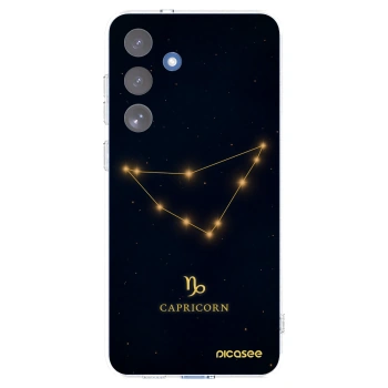 Picasee silikónový prehľadný obal pre Samsung Galaxy S25 FE 5G - CAPRICORN