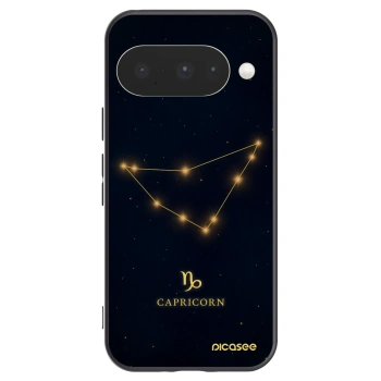 Picasee silikónový čierny obal pre Google Pixel 10 - CAPRICORN