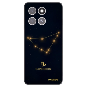 Picasee silikónový čierny obal pre Motorola Edge 60 Fusion - CAPRICORN