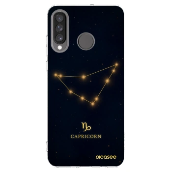 Picasee silikónový prehľadný obal pre Huawei P30 Lite - CAPRICORN