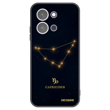 Picasee silikónový čierny obal pre Xiaomi Redmi 15C 5G - CAPRICORN