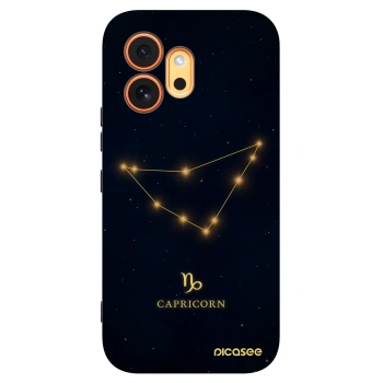 Picasee silikónový čierny obal pre Honor 600 - CAPRICORN