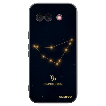Picasee silikónový čierny obal pre Google Pixel 10a - CAPRICORN