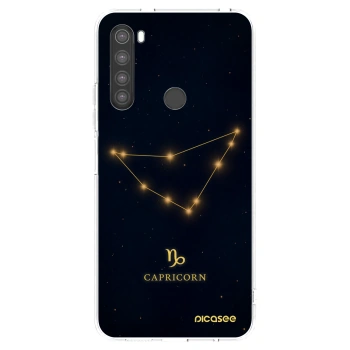 Picasee silikónový prehľadný obal pre Xiaomi Redmi Note 8 - CAPRICORN