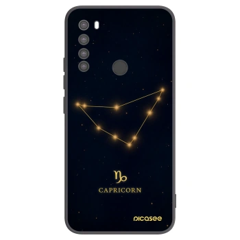 Picasee silikónový čierny obal pre Xiaomi Redmi Note 8 - CAPRICORN