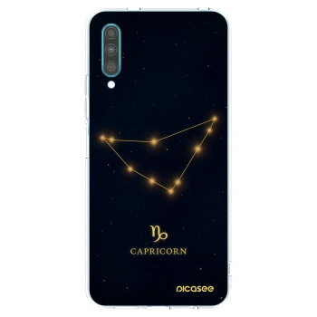 Picasee silikónový prehľadný obal pre Samsung Galaxy A30s A307F - CAPRICORN