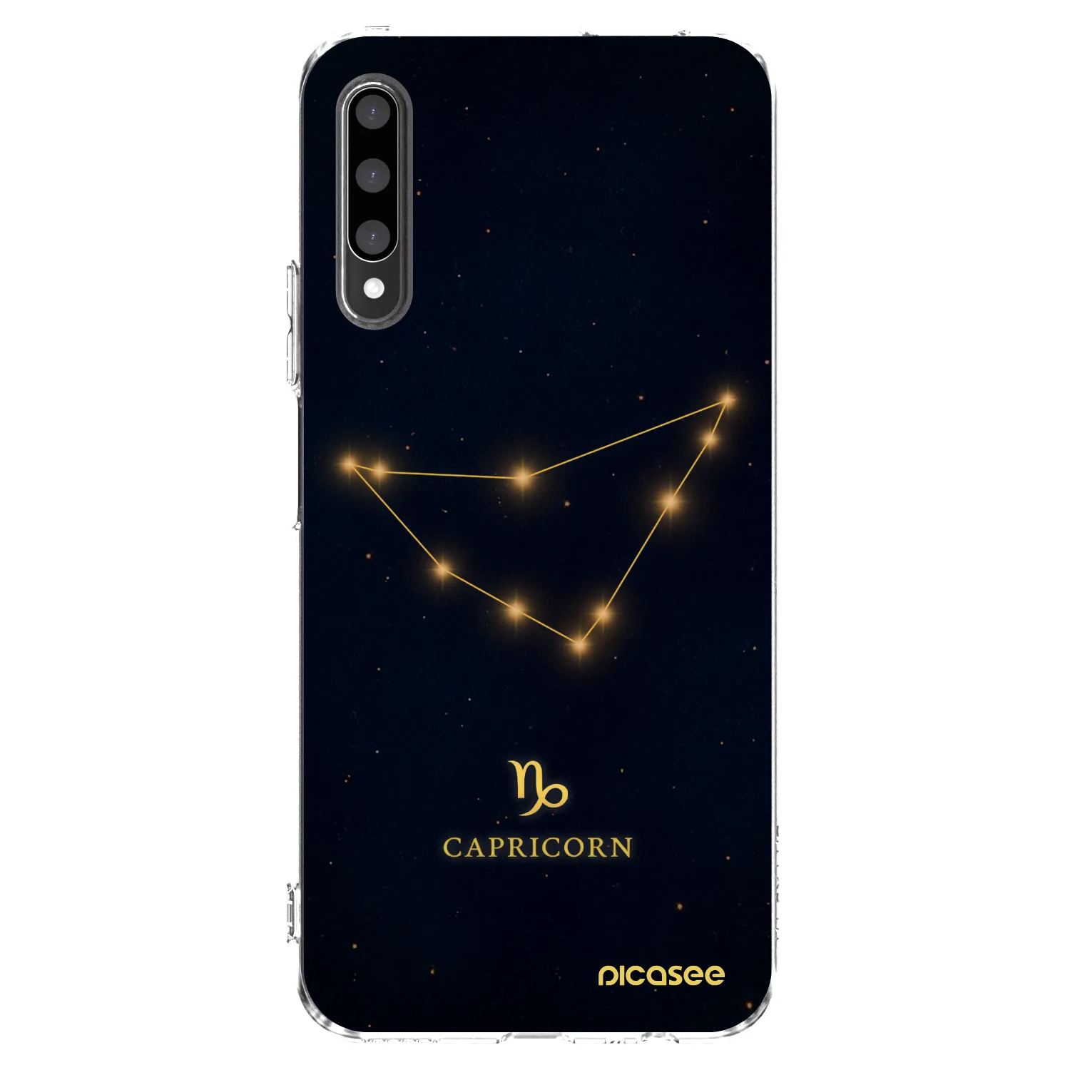 Picasee silikónový prehľadný obal pre Honor 9X Pro - CAPRICORN