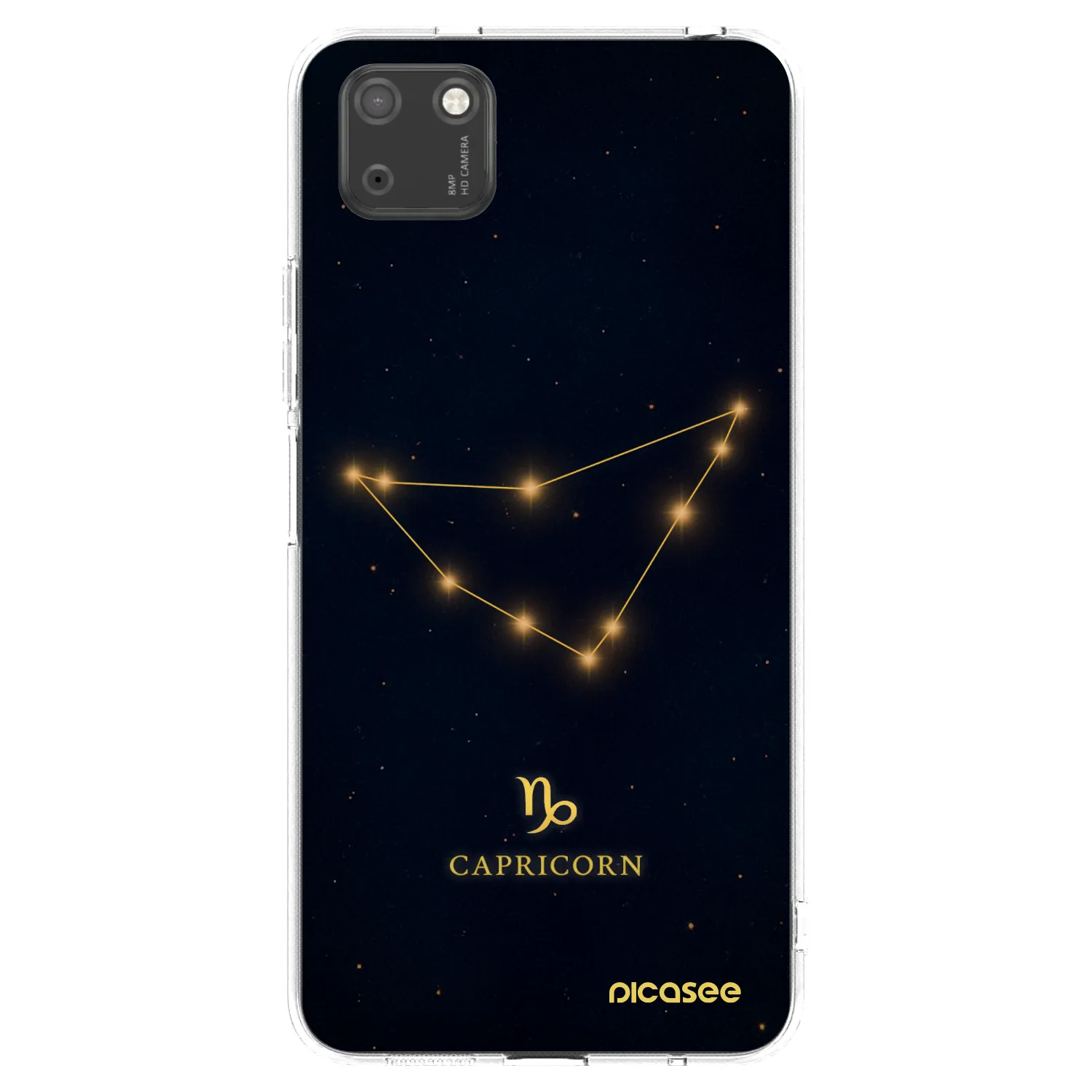 Picasee silikónový prehľadný obal pre Huawei Y5P - CAPRICORN