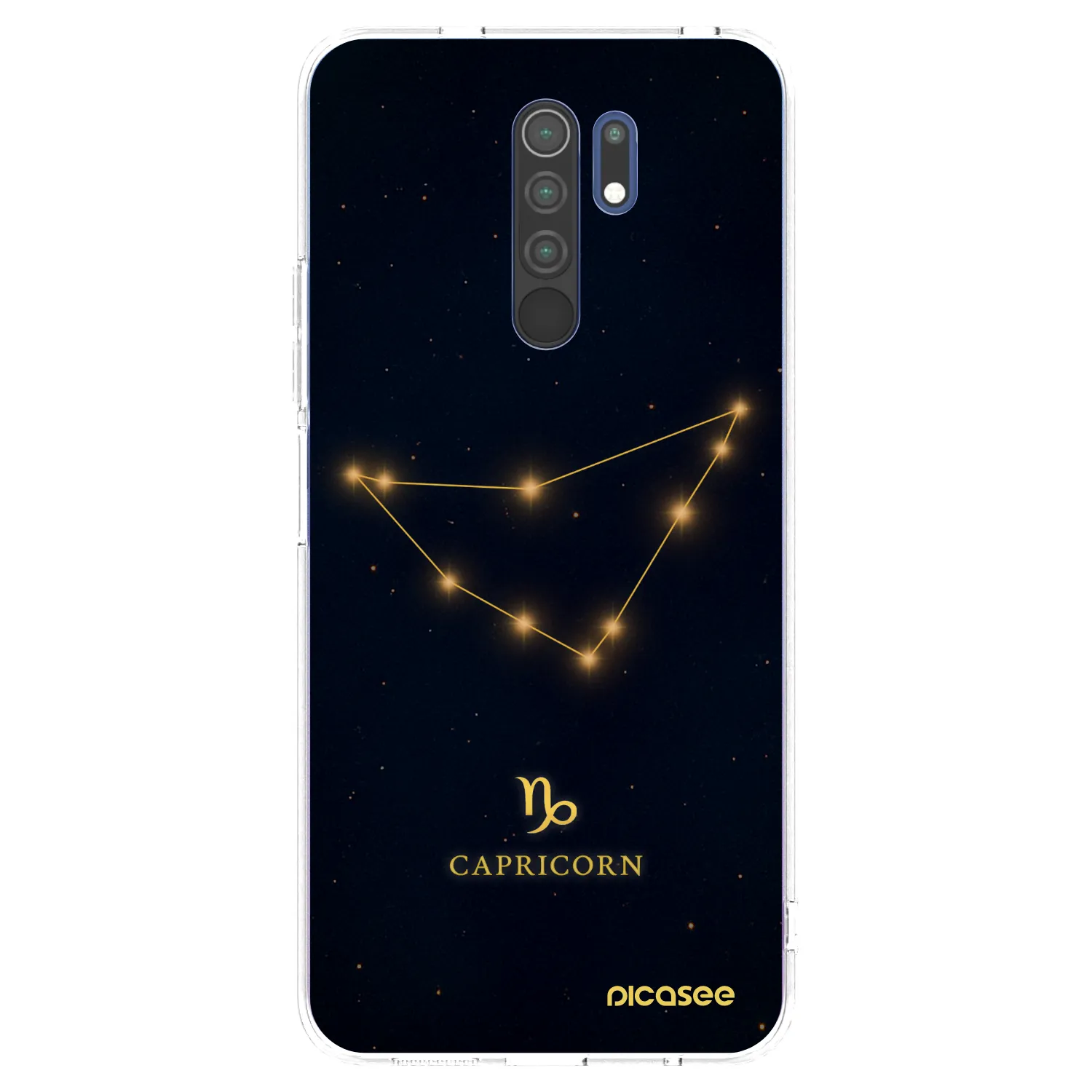 Picasee silikónový prehľadný obal pre Xiaomi Redmi 9 - CAPRICORN