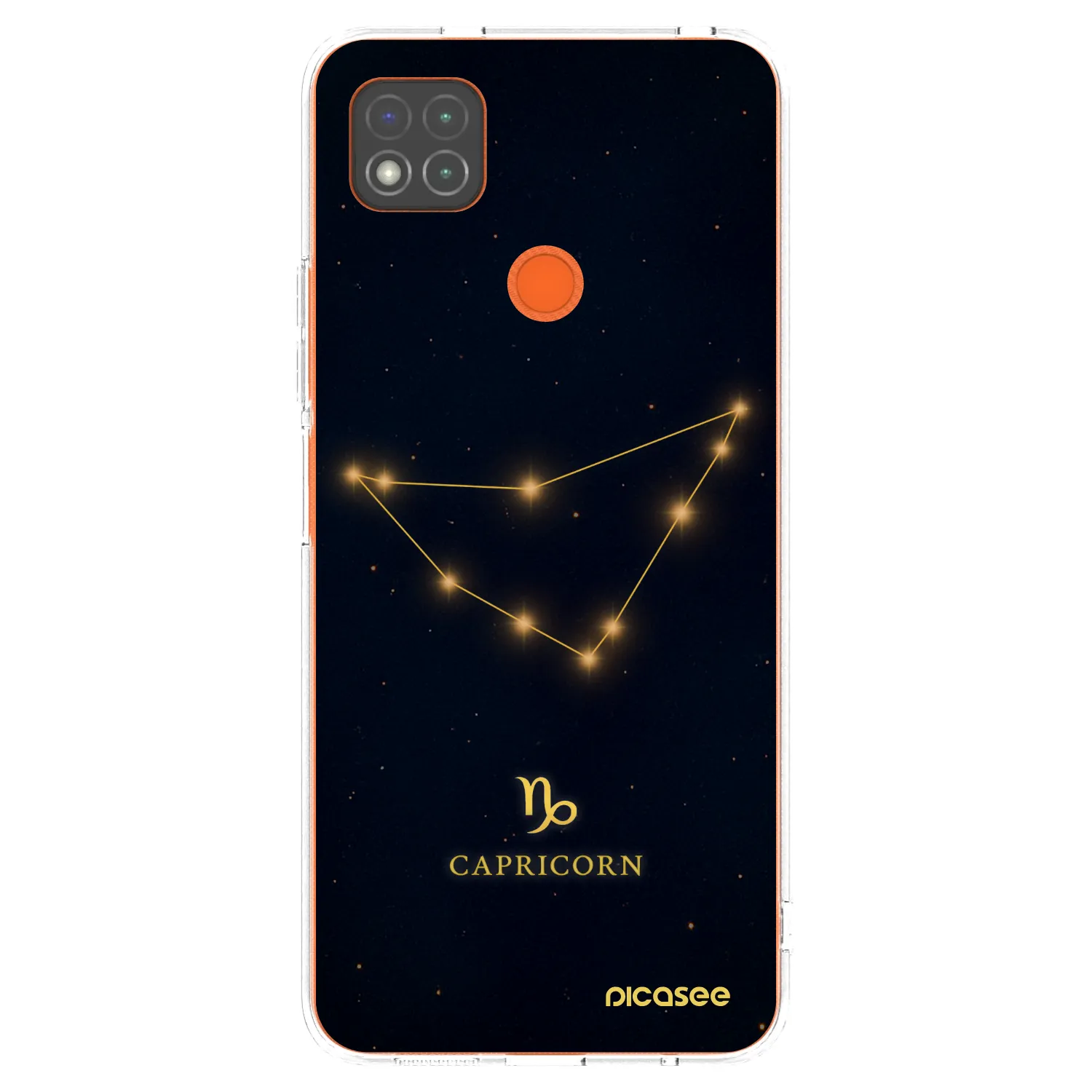 Picasee silikónový prehľadný obal pre Xiaomi Redmi 9C - CAPRICORN