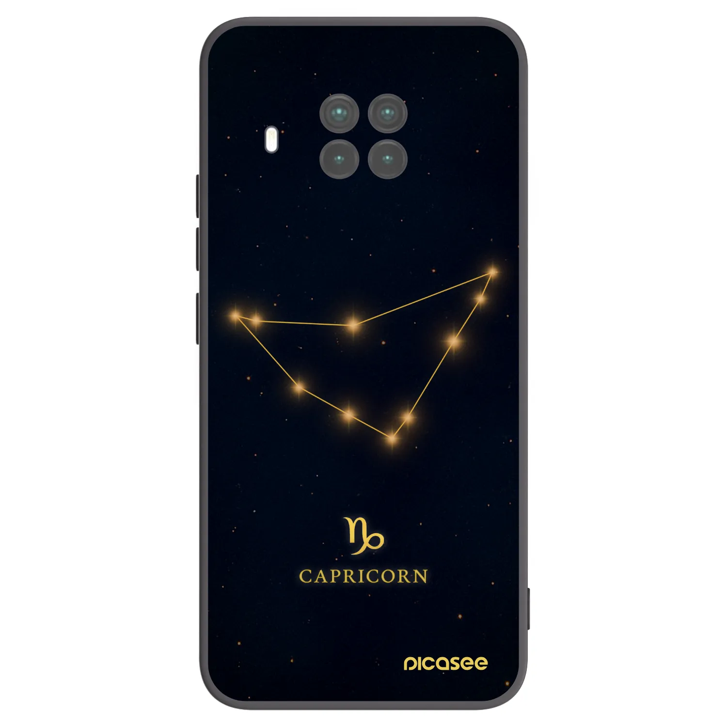 Picasee silikónový čierny obal pre Xiaomi Mi 10T Lite - CAPRICORN