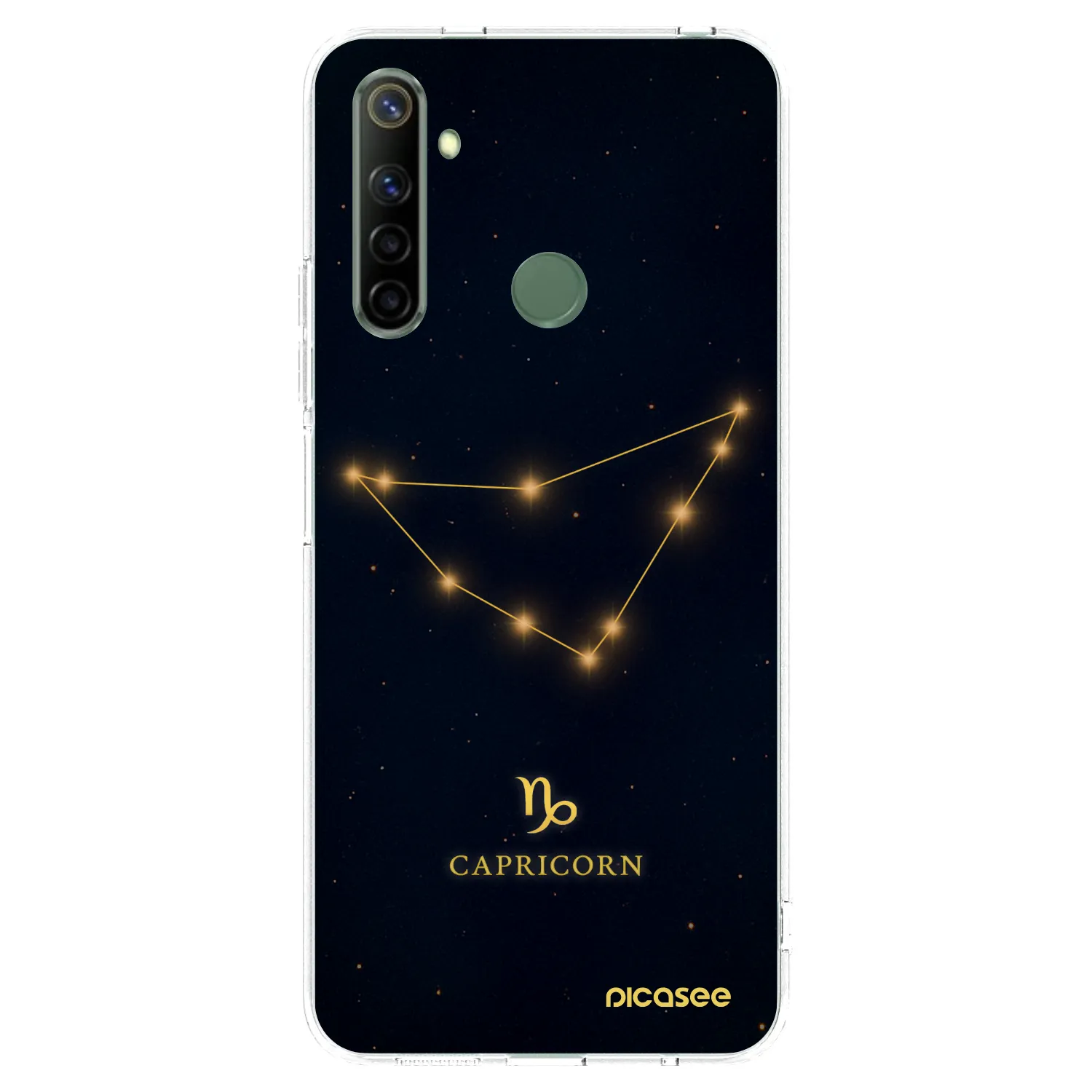 Picasee silikónový prehľadný obal pre Realme 6i - CAPRICORN