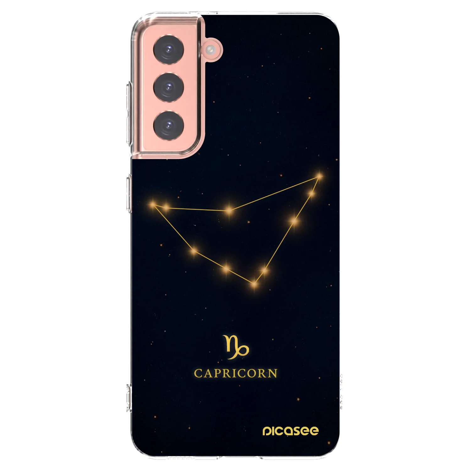Silikónový prehľadný obal pre Samsung Galaxy S21 5G G991B - CAPRICORN