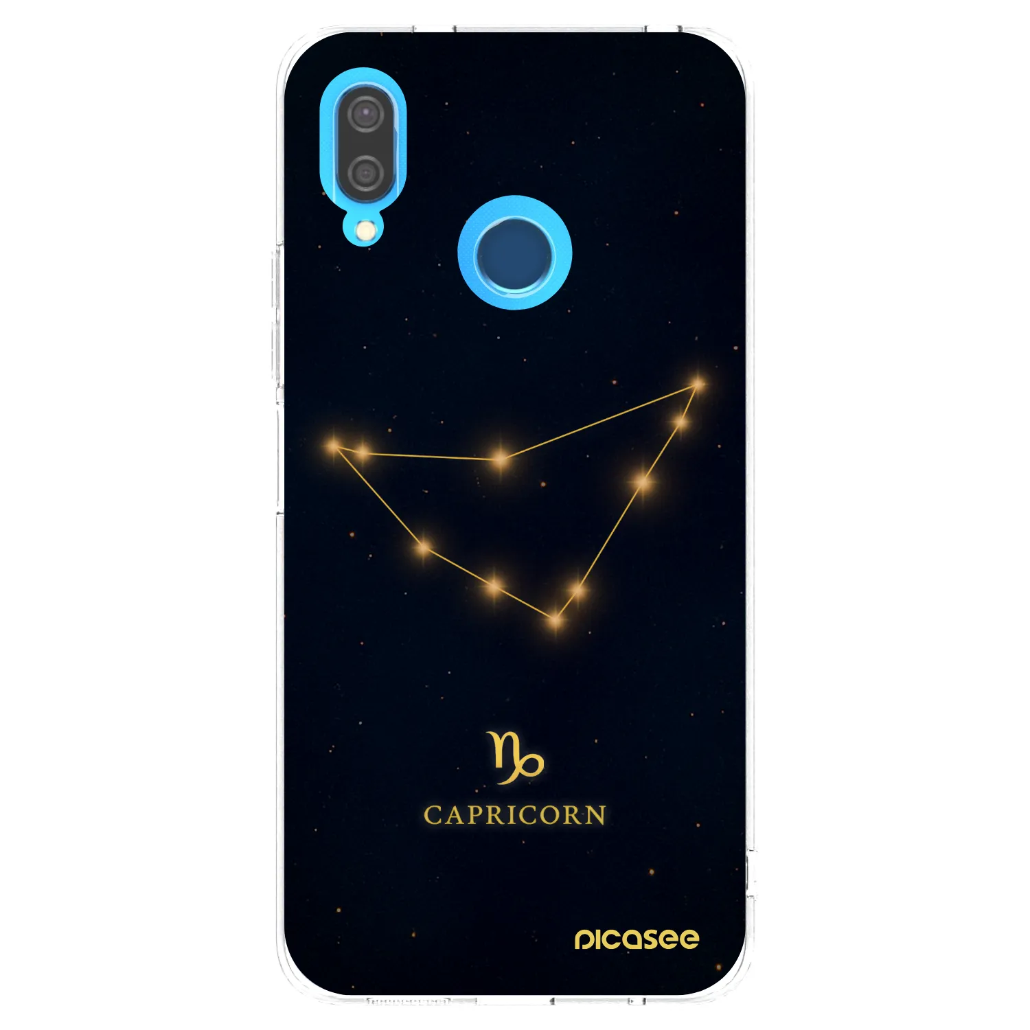 Picasee silikónový prehľadný obal pre Huawei P20 Lite - CAPRICORN
