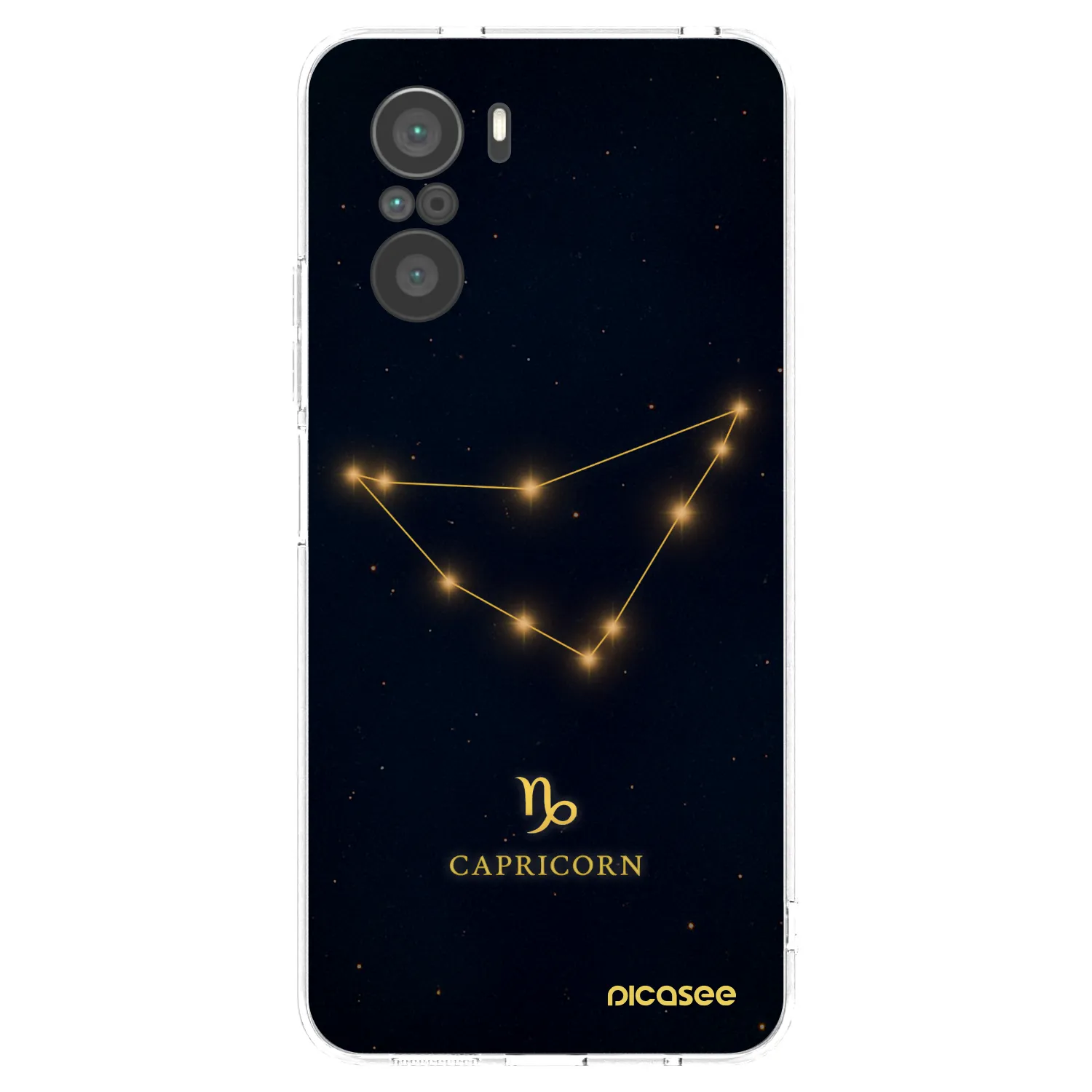 Picasee silikónový prehľadný obal pre Xiaomi Poco F3 - CAPRICORN